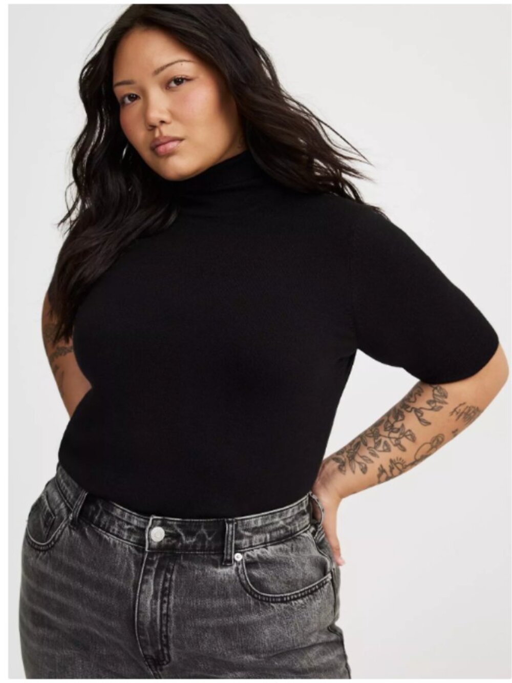 Torrid Everyday Soft turtleneck knit sweater NWT